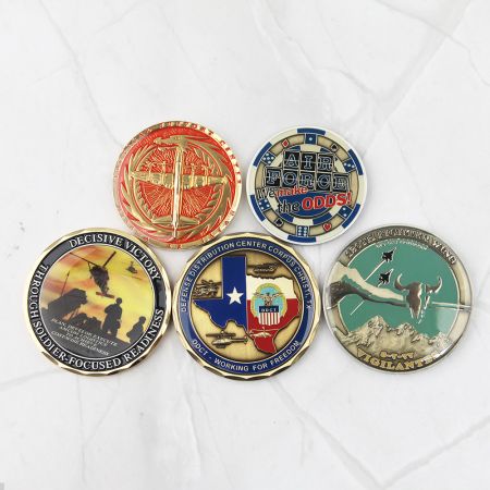 歴史的記念空軍チャレンジコイン。
